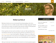 Tablet Screenshot of miels.nl